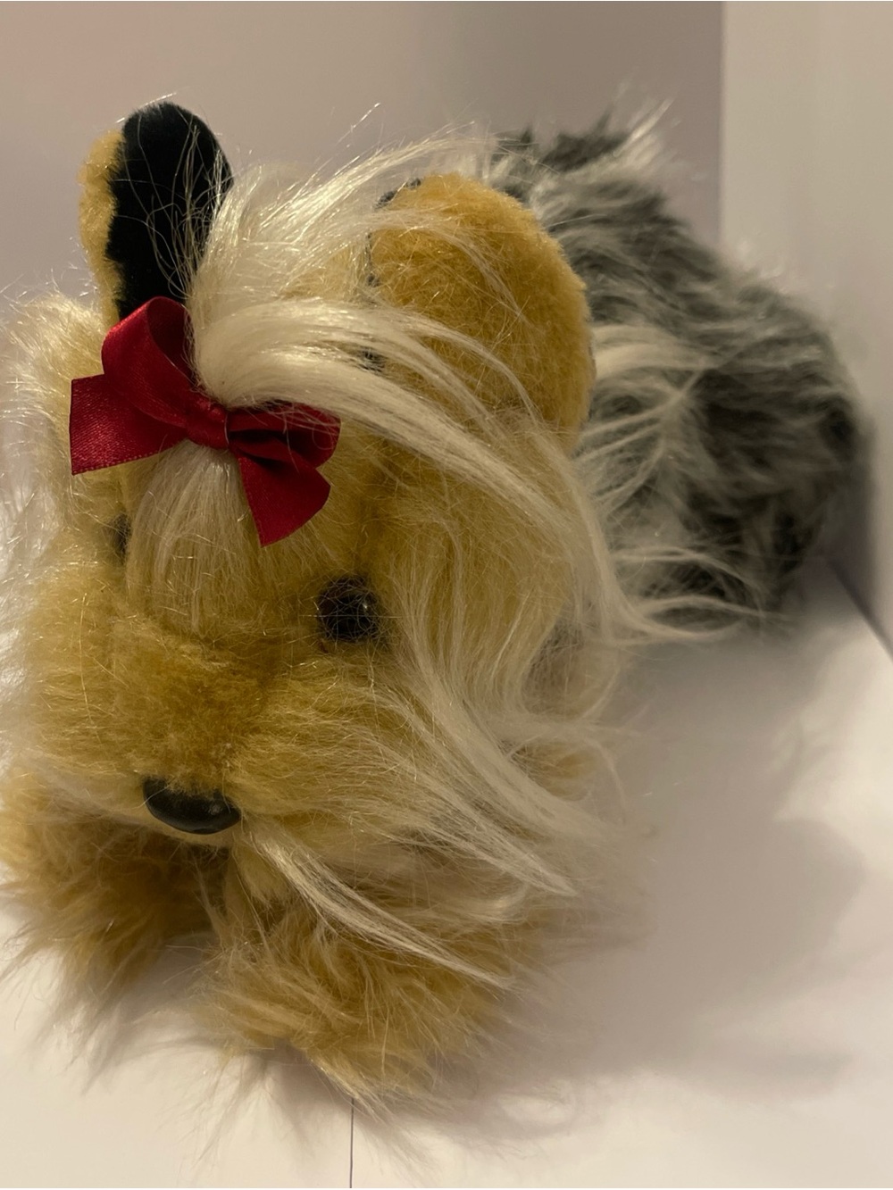 Realistic 11" Yorkshire Terrier Dog Stuffed Plush Animal Alley Yorkie Vintage